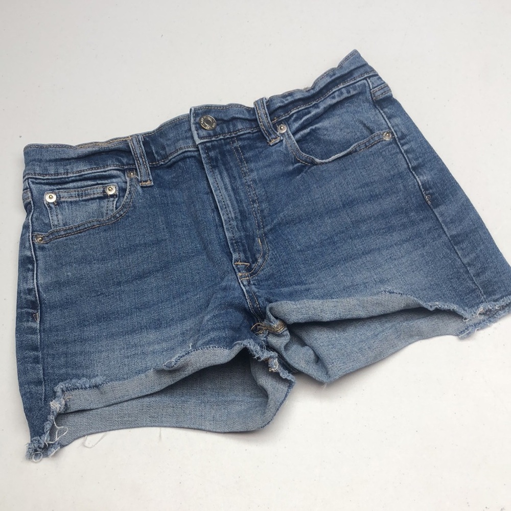 VINTAGE GAP FACTORY SHORT JEAN SHORTS  W27 😎